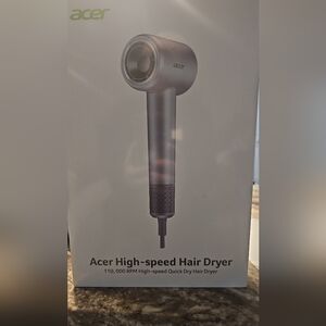 Acer High-Speed Hair Dryer in Silver